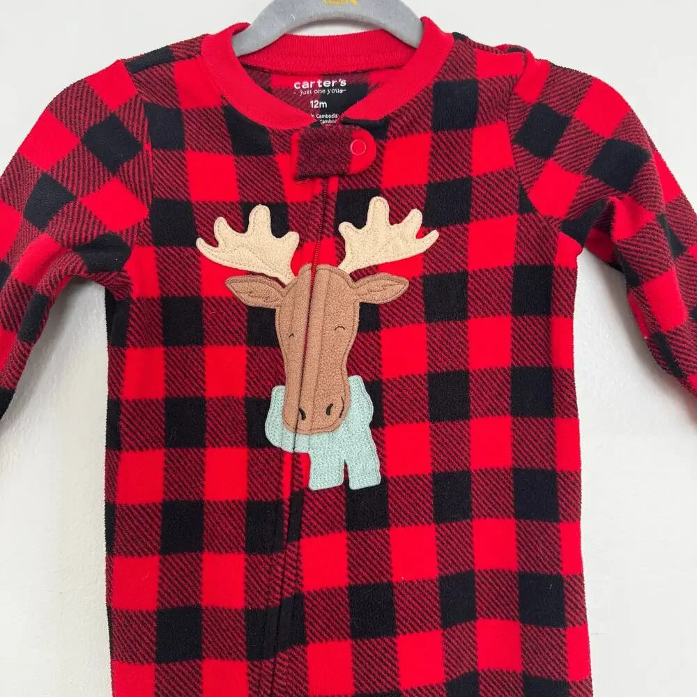 Cool Weather Baby Bundle, 4 Pieces: Footed Pajamas, Sweatshirts, Zip Up Hoodie